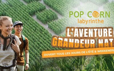 Pop Corn Labyrinthe : l’attraction phare de Parempuyre