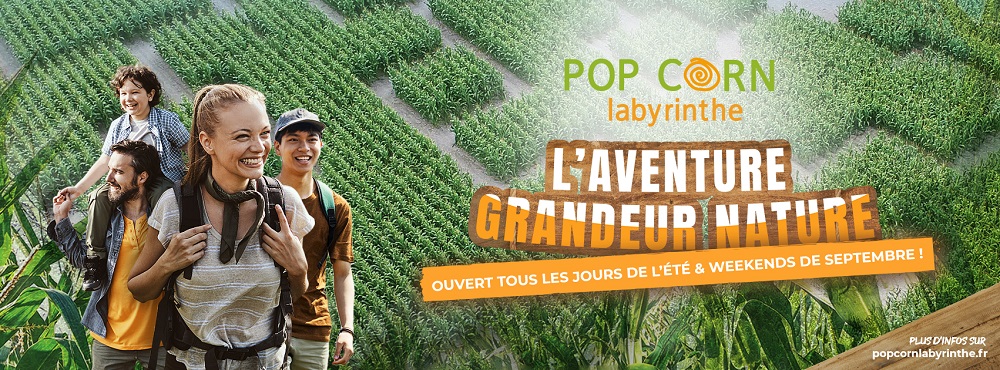 Pop Corn Labyrinthe : l’attraction phare de Parempuyre