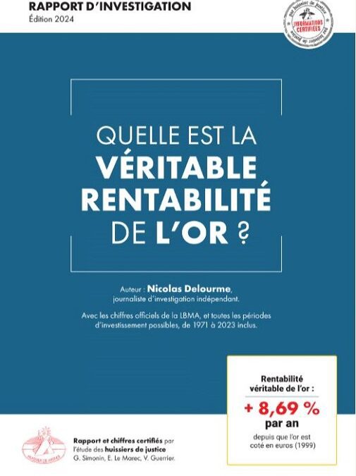 Investir dans l’or : Analyse de la rentabilité par Nicolas Delourme