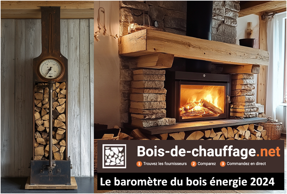 Bois-de-chauffage.net dévoile son baromètre 2024 des prix du bois de chauffage
