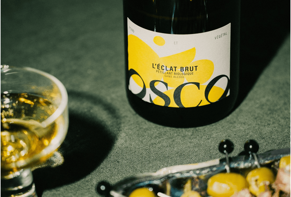 L’Éclat Brut d’OSCO : des bulles fines pour un apéritif sans alcool tout en élégance