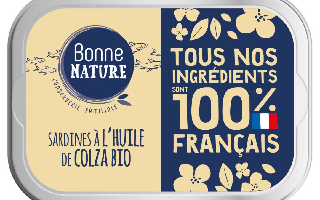 Bonne Nature : des conserves de sardines 100 % françaises pour une alimentation responsable