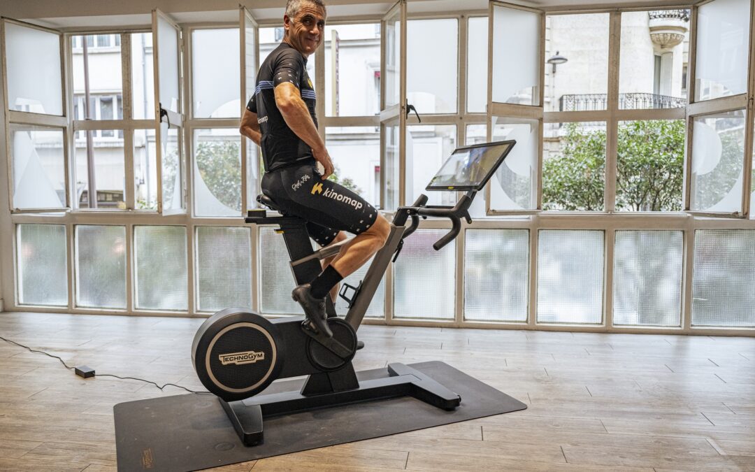 Kinomap : une immersion unique dans le cyclisme indoor avec Laurent Jalabert