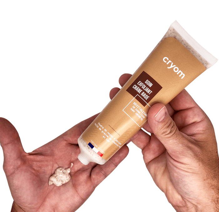 cryom, la marque qui change la donne pour les soins du crâne rasé