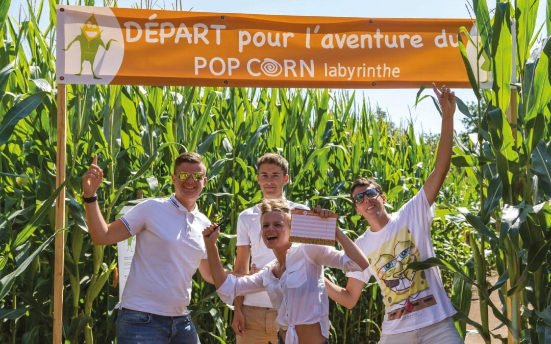 600 opportunités pour un été inoubliable avec Pop Corn Labyrinthe