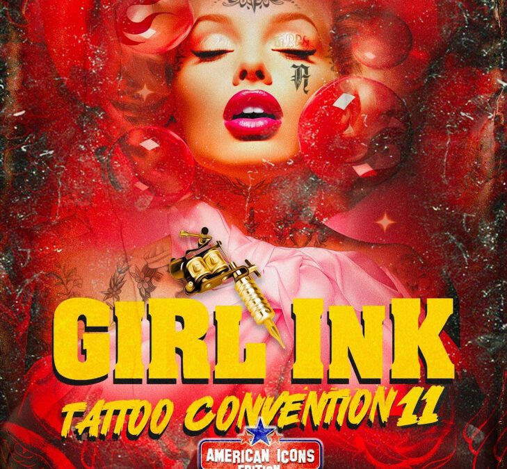 Girl’Ink Tattoo Convention – 11e édition : rendez-vous les 13 et 14 septembre 2025 à Ozoir-la-Ferrière