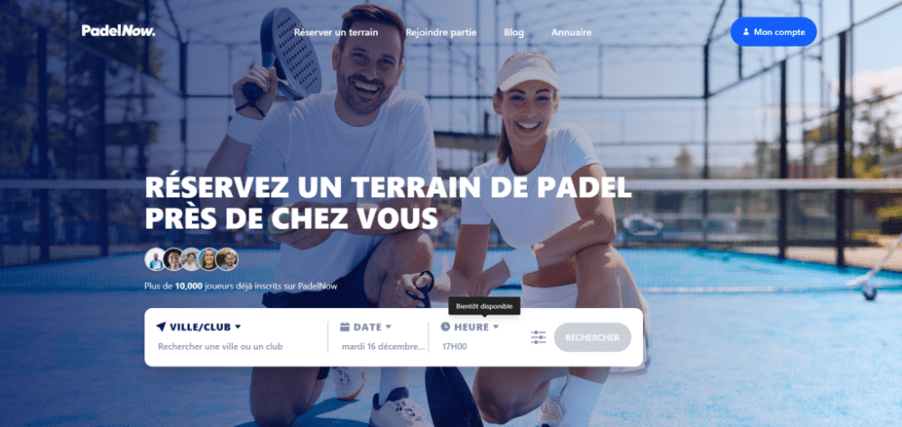 Padel Now : le matchmaking qui structure la pratique du padel