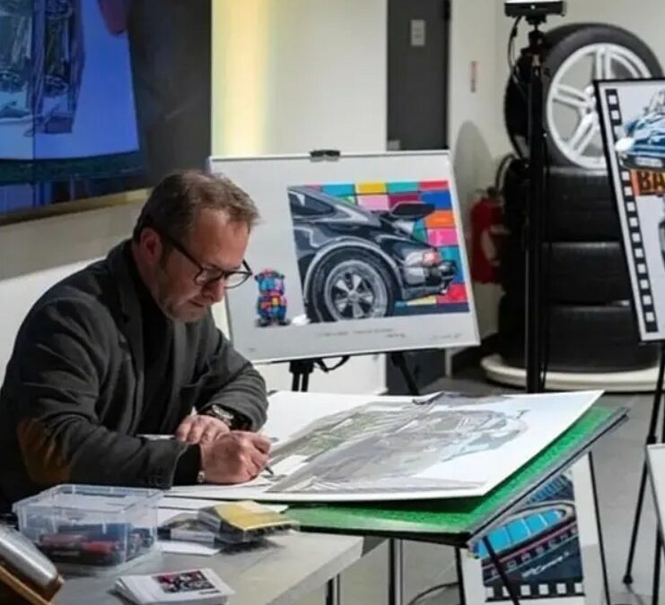Bixhope Art : quand l’automobile et le cinéma deviennent des œuvres peintes à la main