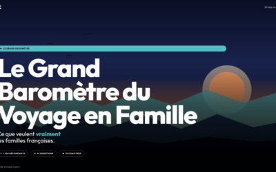 Voyage Family dévoile son premier Baromètre du Voyage en Famille
