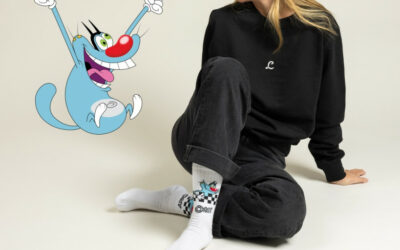 Label Chaussette revisite les dessins animés cultes des années 90