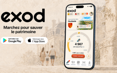 exod transforme la marche quotidienne en soutien au patrimoine